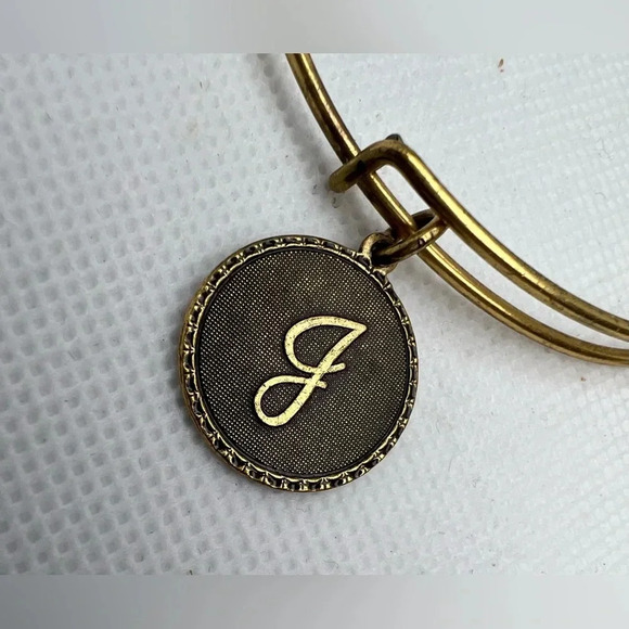 Alex and Ani | “J” charm bracelet/bangle - Picture 15 of 16